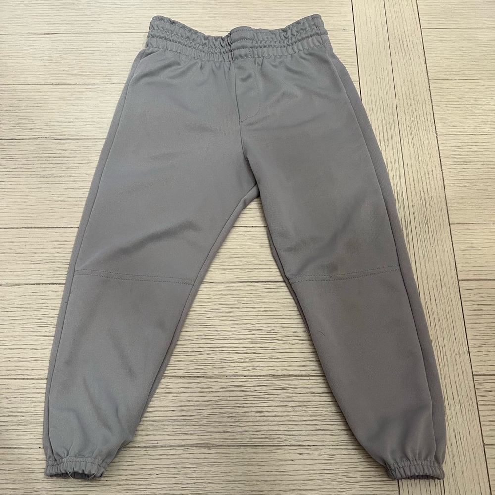 BOY'S ALLESON ATHLETIC GREY BASEBALL PANTS SIZE YOUTH MEDIUM (M)
